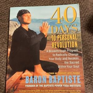40 Days To Personal Revolution, baron Baptiste, new